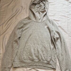 Nike Heather Gray Pullover Hoodie